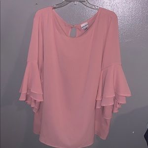 Pink blouse